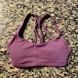 Lululemon Sports Bra Purple Size 2